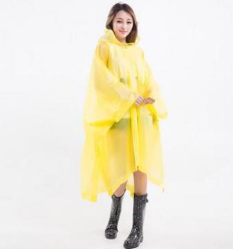 Cycling Purple Girls Rain Poncho