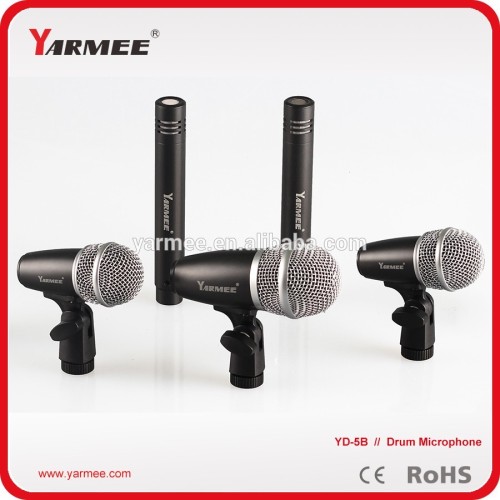 Drum Microphone set /Snare, Toms, Electric Guitar, Percussion microphone (YD-5B)--YARMEE