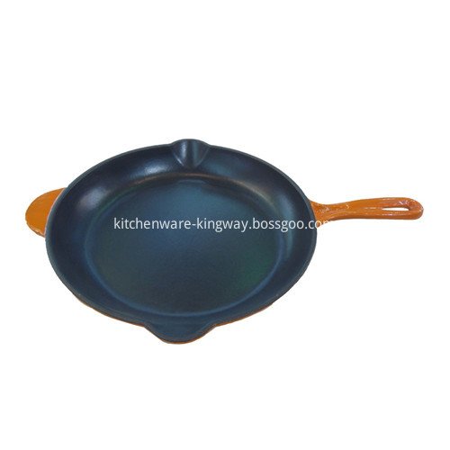 Enamel Cast Iron Skillet