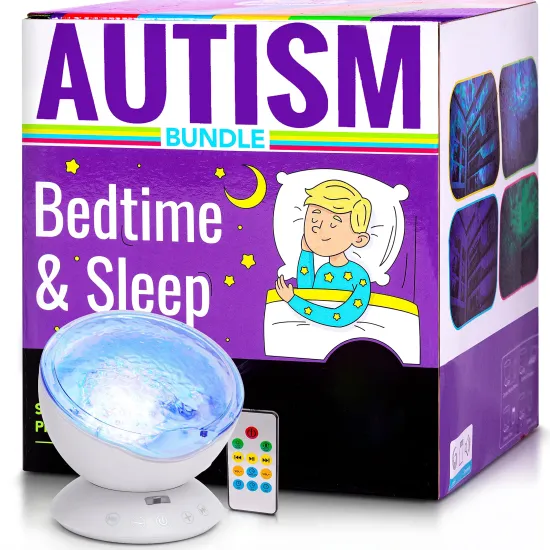 Ocean Wave Projector: A Soothing Light Lamp for Kids, Autistic Children, ASD Toddlers, and Special Needs Sensory Toys