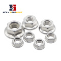 Stable Flange Nut Aluminum Alloy Nut