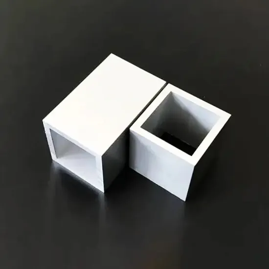 Anodized Rectangular Square Thin Wall Aluminum Tube Pipe