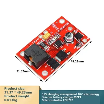 18V MPPT Solar Charger with 12V Battery Management CN3767