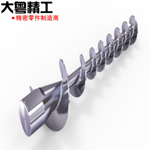 Custom Precision Machine Parts Auger Threaded Shaft Products