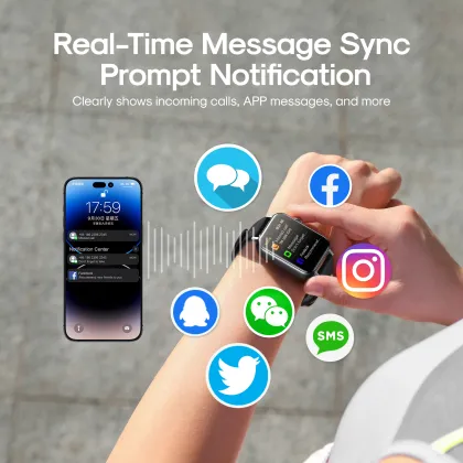 Joyroom Smart Watch JR-FT5 - 1.83inch Touchscreen, IP68 Waterproof, Bluetooth Calls