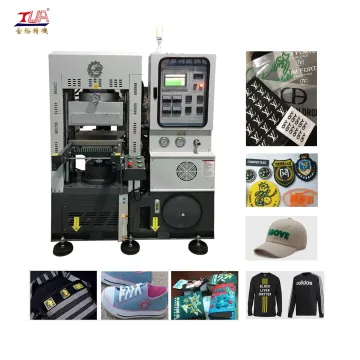 Silicone label heat transfer machine