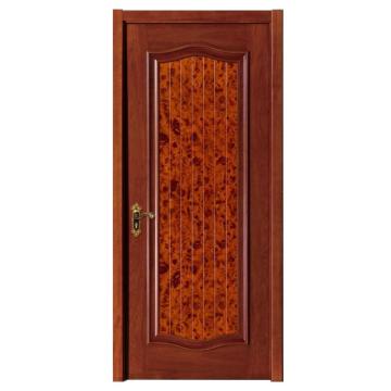 Single Solid Wooden Painting Door for Bedroom