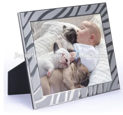 Hot selling special photo frame , Zebra printing photo frame