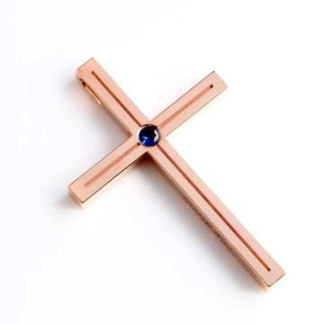 Custom Name Hip Hop Pendants: Moissanite Gemstone S925 Sterling Silver Jewel Cross Pendant for Men
