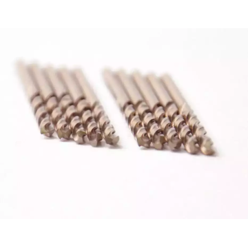 Conjunto de broca de perforación de cobalto al por mayor 10 piezas de alta velocidad de acero giro de acero para metal