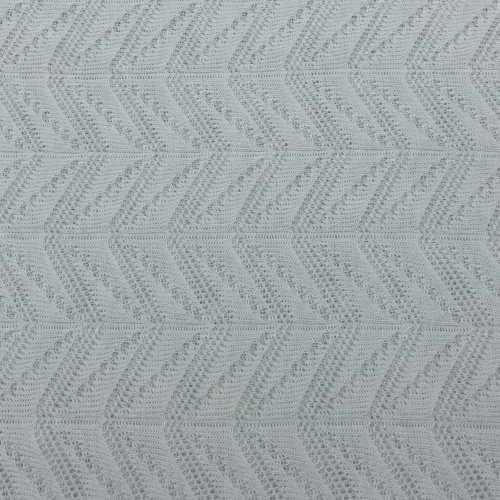 Grov nål dubbel garn jacquard tyg