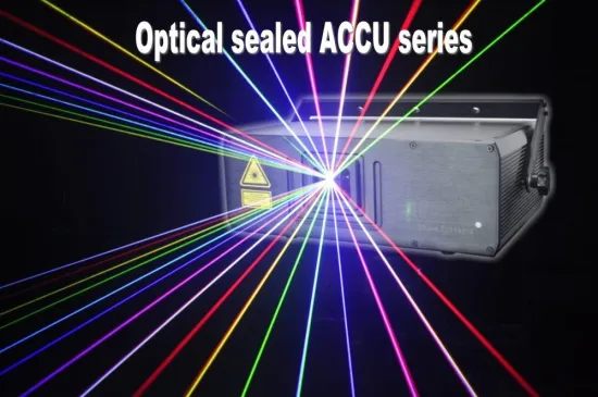 Home Party Disco Laser 0.5w Rgb Laser Stage Light With Accu Dust Proof Design Case