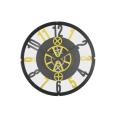 12 Inch Hollowed-out Gear Wall Clock