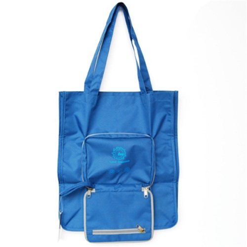 Borsa da viaggio blu pieghevole esterna