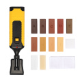 Laminate Repairing Kit Woodworking Tools Wax System Floor Worktop Sturdy Casing Chips Scratches Mending Tool Set