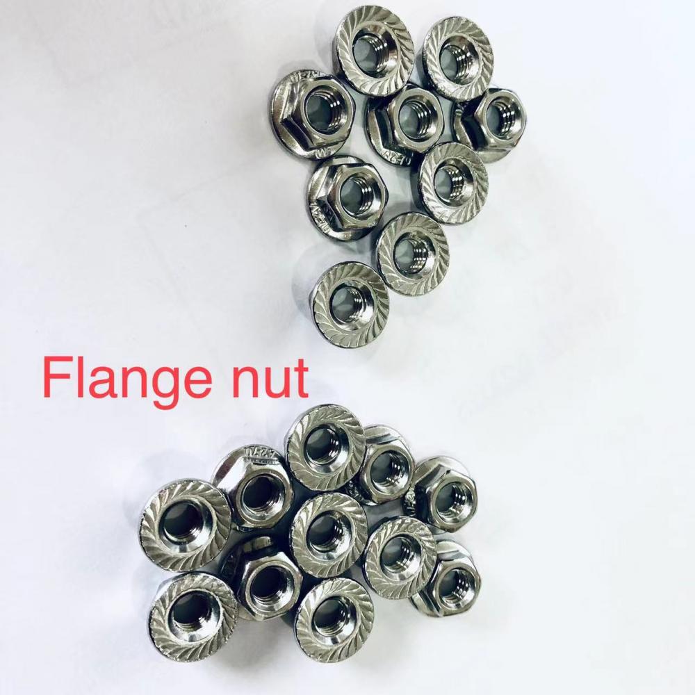 DIN934 Прекрасная нить SS304 Flance Nut