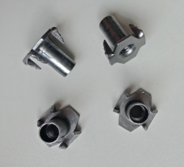 Slab Base Hopper Feed Zinc Plated T-Nuts