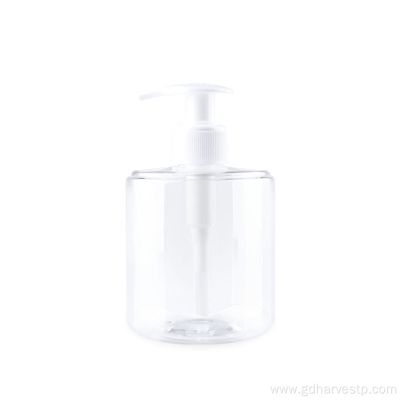 300ml Empty Clear Lotion Cream Bottle With Pump