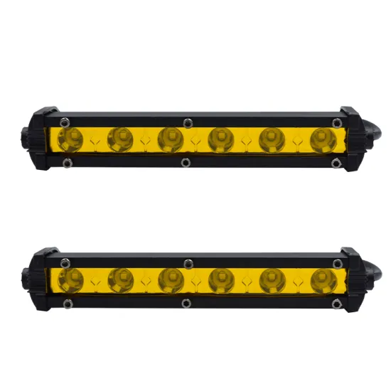 New Affordable Yellow Light Super Slim Car LED Light Bar for SUV, ATV, Off-Road Cars, and Trucks: A Comprehensive Guide