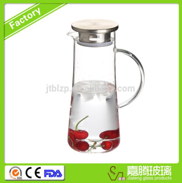 Best selling products promotional cool water jug with 2 double wall glass cup