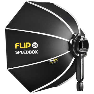 Rilasciare rapidamente il softbox parabolico esterno per Profoto A1, Godox V1, AD100Pro, V860II, AD200 Flash