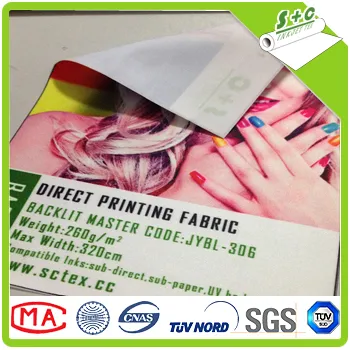 polyester home furnishings fabric for dye subliamtion printing