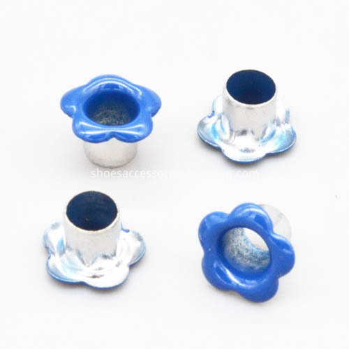 Blue Flower Eyelets