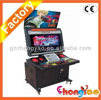 Fighting Game Machine Tekken Token Operated Amusement Machine, High ...