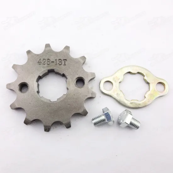 428 13 Tooth 20mm ID Front Engine Sprocket For CRF XR 50 70 KLX110 TTR Pit Bikes