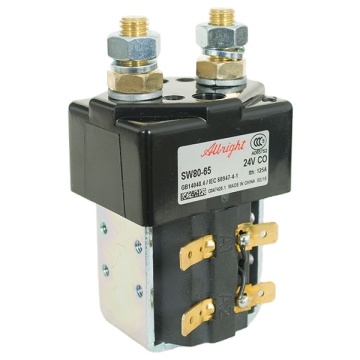 DC Contactor for Electric Vehicle Conversion Kits: 24V, 125A, SW80-65