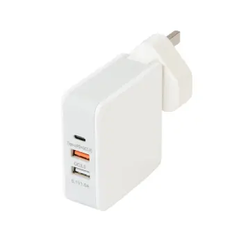 Three Ports PD Charger Multi USB Port Adapter