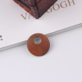 10PCS per bag Pendant Wood Charm round triangle