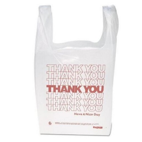 Plastic Shopping Carry Bags Grocery T Shirt Store Bags for Sale