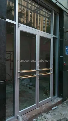 NOA Commercial Door Safety Quick Escape Push Glass Aluminum Storefront Exterior Doors