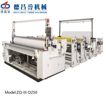 ZQ-III-D250 Late Model Jumbo Paper Roll Slitting Rewinding Machine