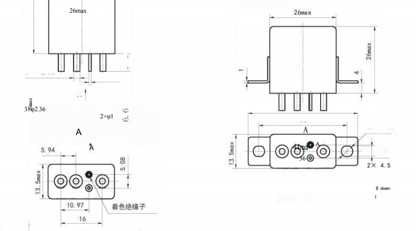 Mécanisme de force équilibré JQX-QY2M et construction interne