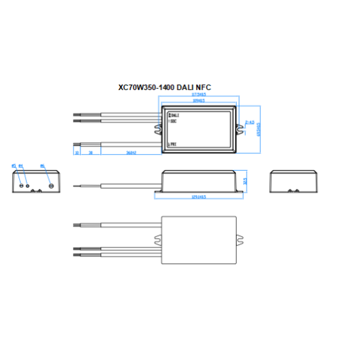 Driver a LED esterno resistente alle intemperie per ambienti difficili