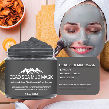 Wholesale 200g Dead Sea Mud Mask for Deep Cleansing and Pore Reduction