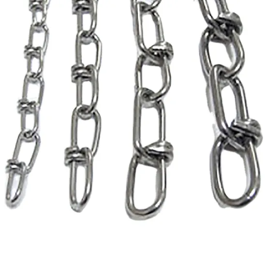 Factory Outlet: High-Quality Stainless Steel Double Loop Chains - Affordable Prices