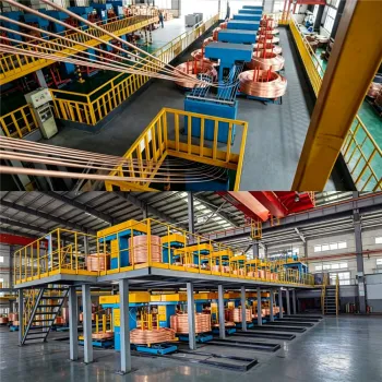 Oxygen Free Copper Rod Upward Continuous Casting Line