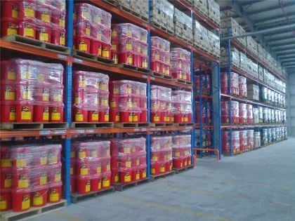 metal warehouse storage rack