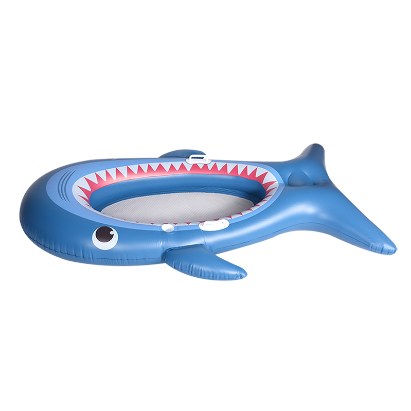 Swimming Pool Tubes Floating Hammock Inflatable Shark Float