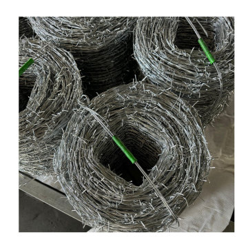 Rollos de malla de alambre de alambre de alambre de calibre de alta calidad 500m 12.5 - Alambre de púas galvanizado