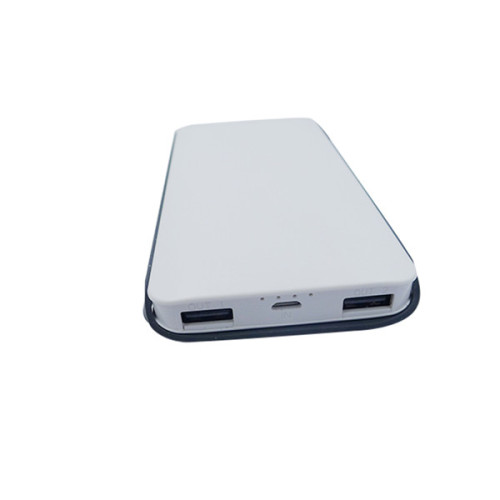 Dual USB Square Power Bank for Smartphone
