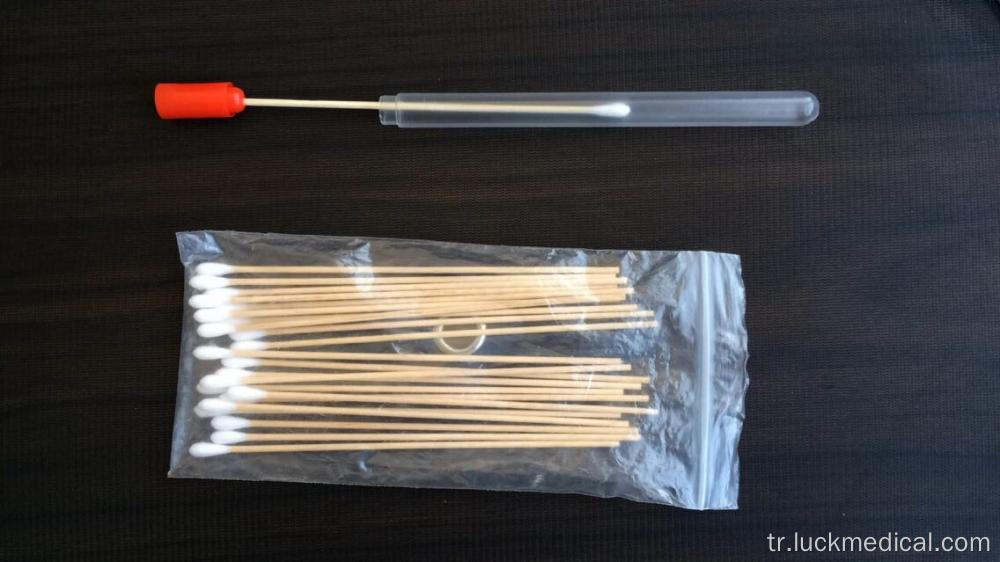 Tek Kullanımlık Taşıma Swab Örnekleme Swab