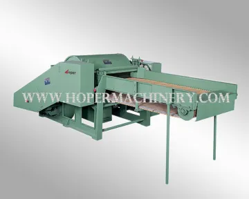 Fabric waste opening machine