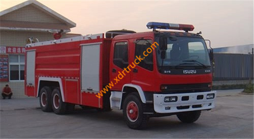 11.65 tonne ISUZU mousse incendie véhicule Euro3