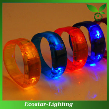 Sound Activated Glowing LED Bracelet for Event Decoration