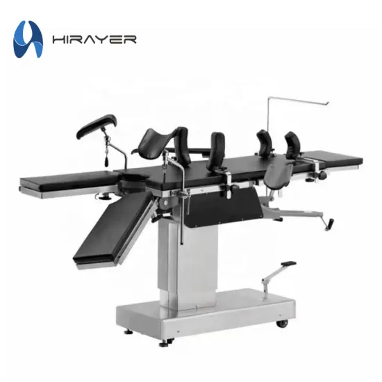 Professional High-Quality Multi-Function Stainless Steel Operating Table for Medical Use in Operation Rooms