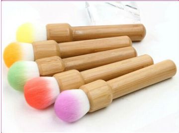 High quality natural bamboo brush,available in various color,Oem orders are welcome